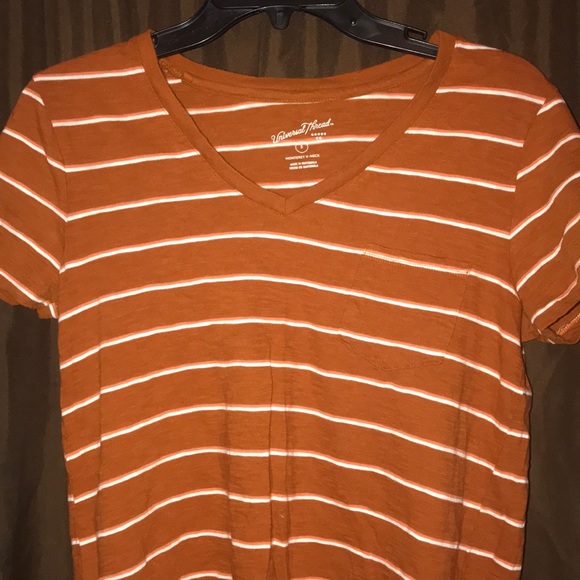 Orange Striped Shirt. - Picture 1 of 2